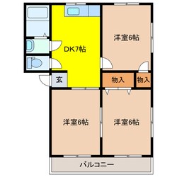 サンパティオ錦の物件間取画像